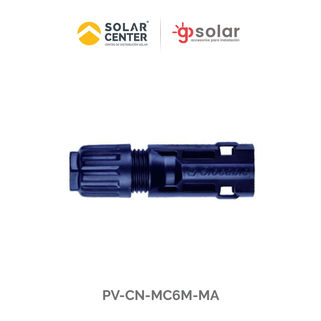 CONECTOR MC4 CAL. 6 mm