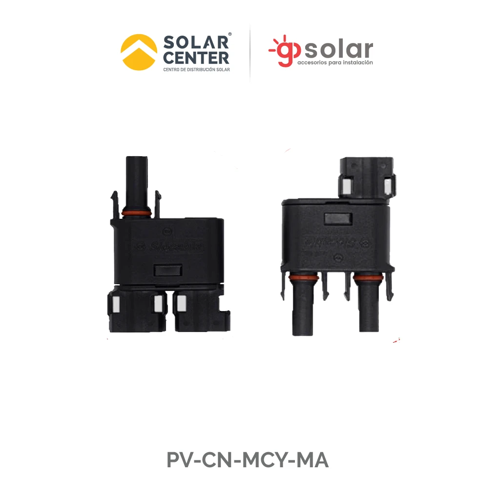 CONECTOR TIPO "Y" PARA MC4 (PAR)