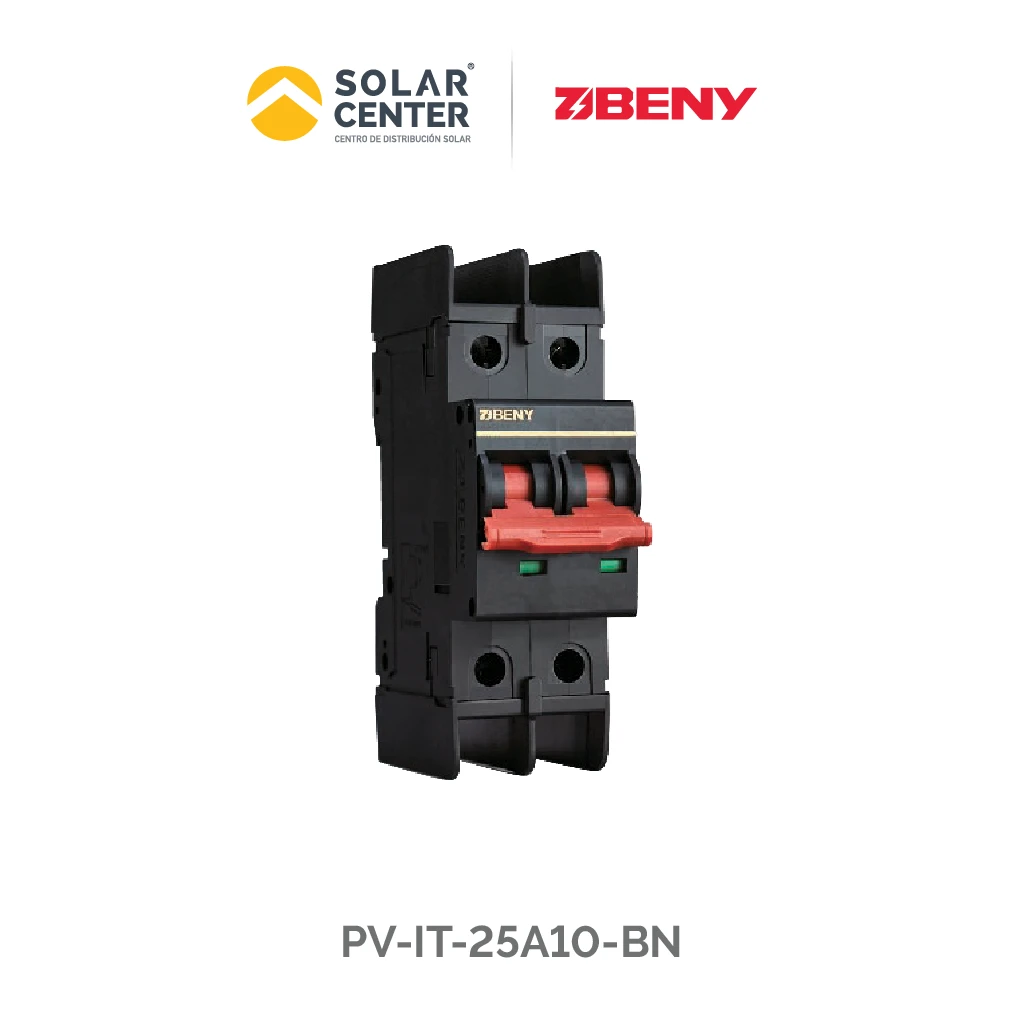 INTERRUPTOR 25A, 1000VCD 2P, ZJBENY