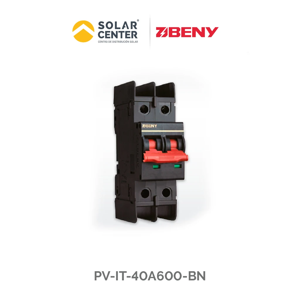 INTERRUPTOR 40A, 600VCD 2P, ZJBENY