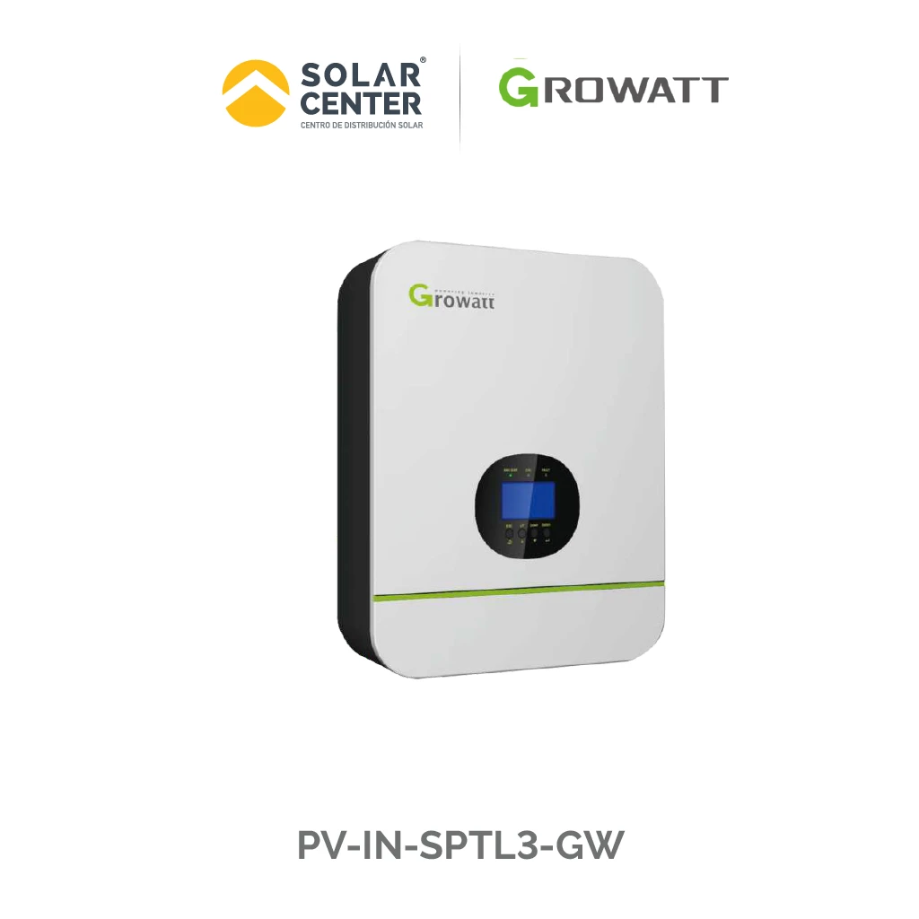 [PV-IN-SPTL3-GW] INV AUT GROWATT LVM 3K 48VDC/110VAC