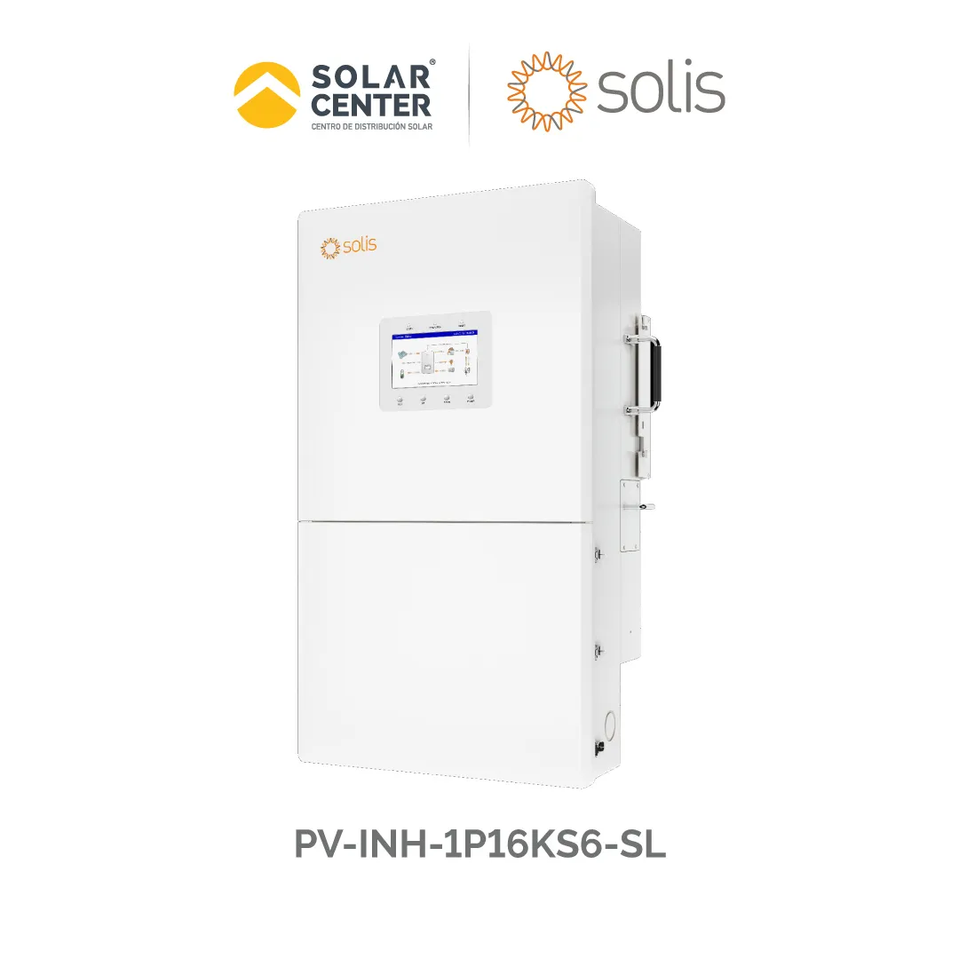 [PV-INH-1P16KS6-SL] INV HIB SOLIS S6 16K 1F 220V BAT LV