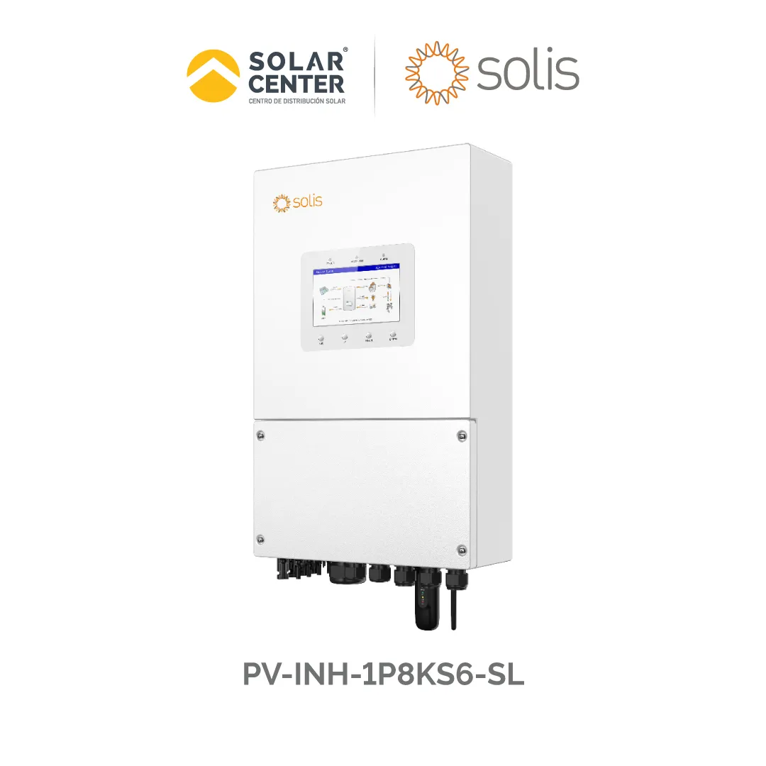 INV HIB SOLIS S6 8K 1F 220V BAT LV