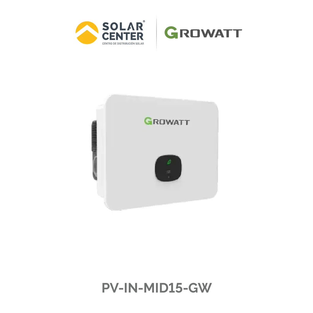 INV RED GROWATT MID 15K 3F 220V TL3-XL2