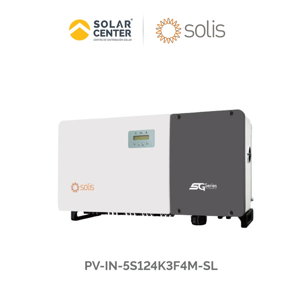 INV RED SOLIS S5 124K 3F 480V CM
