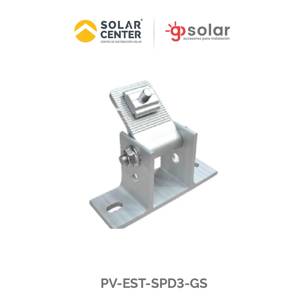 SOPORTE DELANTERO AJUSTABLE DE 10 A 20 GRADOS 310MM