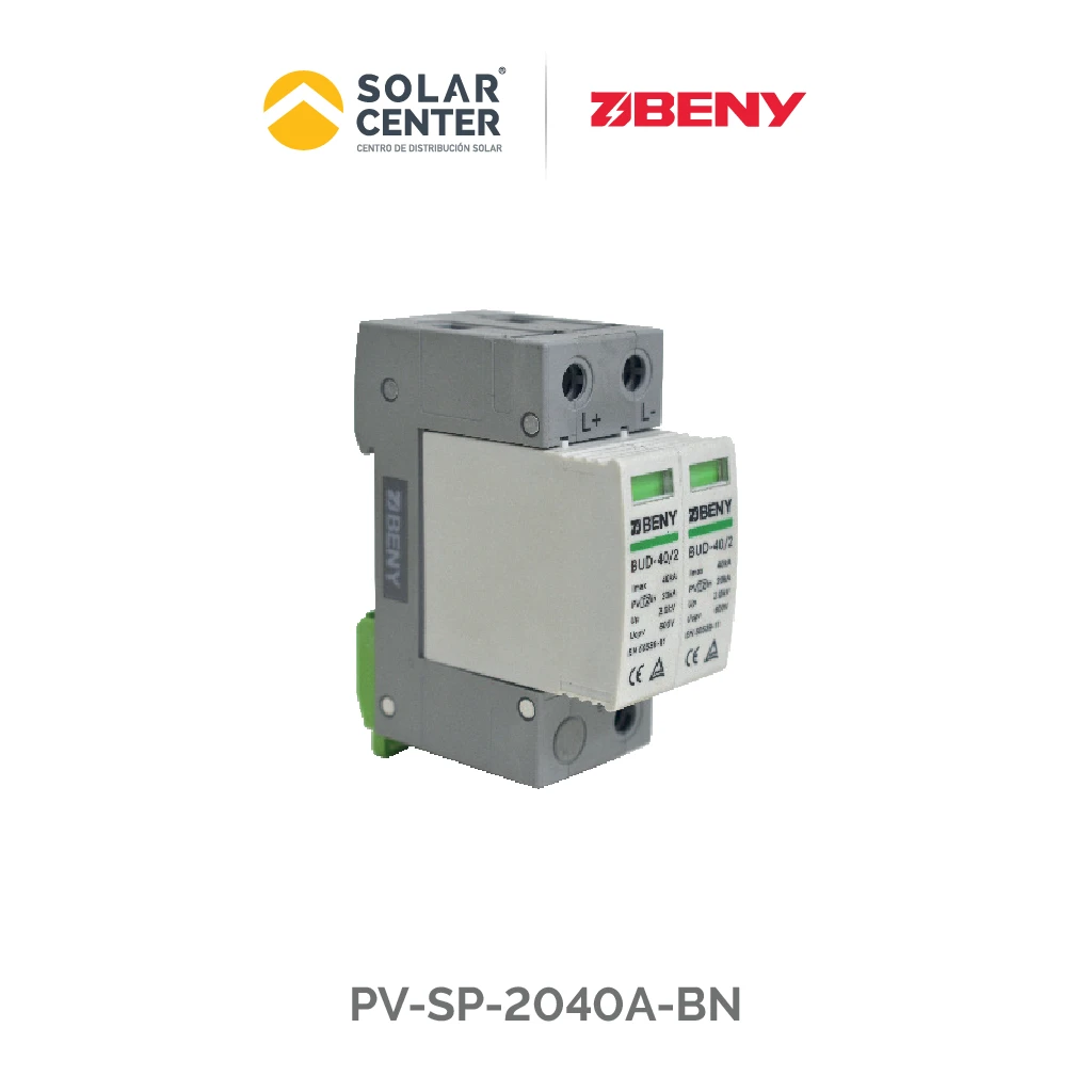 SUPRESOR PICOS ZJBENY 2P 600VCD 20/40KA