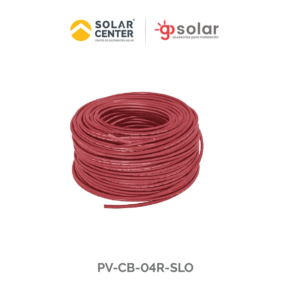 CABLE FV 4MM (12AWG) ROJO 100 m