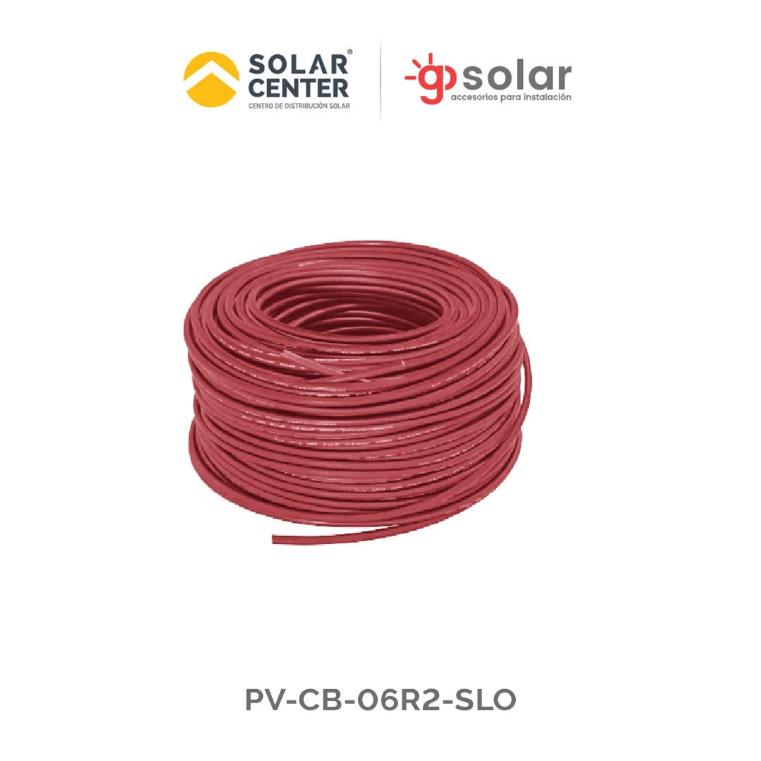 CABLE FV 6MM (10AWG) ROJO 500M